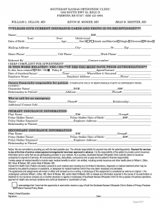 Patient Forms – Southeast Kansas Orthopedic Clinic